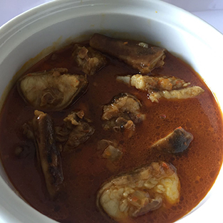 Roasted Lamb soup | tastefullplate.com